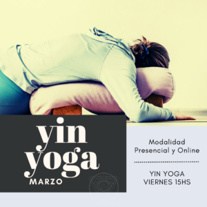 YIN YOGA ONLINE · Práctica semanal · Modalidad virtual